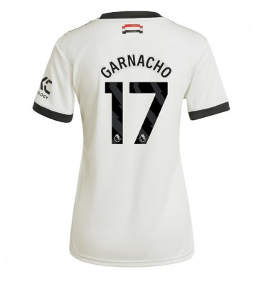 Manchester United Alejandro Garnacho #17 Tredjetröja Dam 2024-25 Kortärmad